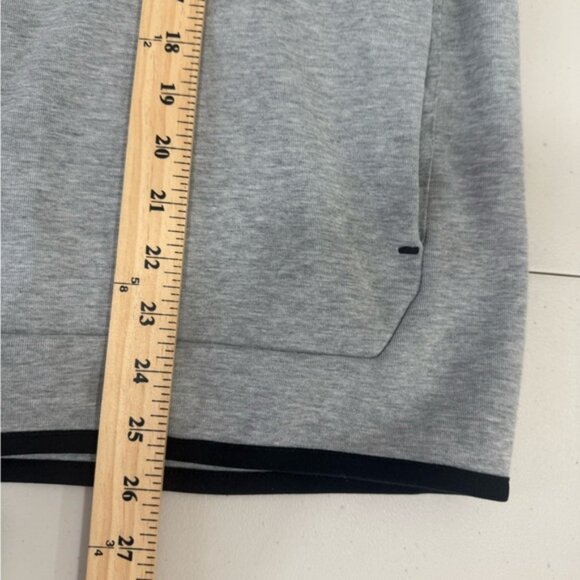 Nike Tech Fleece Hoodie Mens Dark Grey Black Full Zip Hoody Size XL - Picture 6 of 6